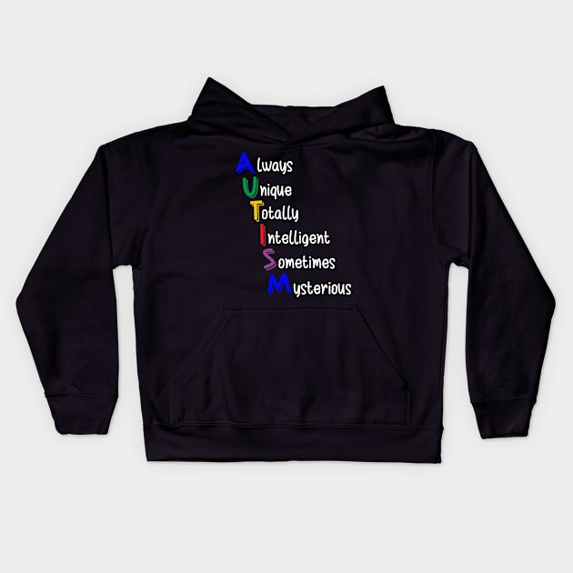 AUTISM Kids Hoodie by OMARMAH